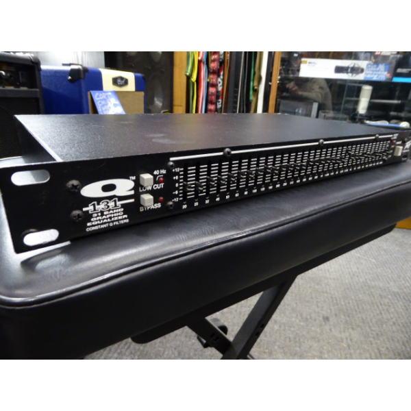 <p>Mono 31-band graphic equaliser.</p><p>1U rack.</p><p>Made In USA</p><p>A useful tool in any application where precise equalisation is needed on a mono source.</p>