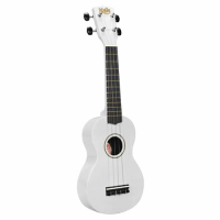 Entry-level soprano ukulele with bag.