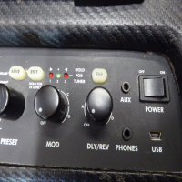 <p>20 watt multi-effects guitar amplifier.</p><p>Condition: A few small scuffs, nothing major.</p>