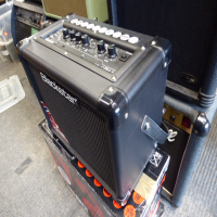<p>10 watt practice guitar amplifier with built-in effects.&nbsp; Includes original box and instructions.</p><p>New condition.</p>