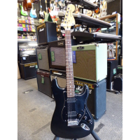 <p>Standard Series Squier Stratocaster with 2 x humbucking pickups, tremolo system, '70s style headstock, and more.</p><p>Condition: The 'Squier' logo has been scraped off the headstock!&nbsp; There are a few small scuffs , but otherwise it's very good.</p>