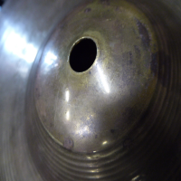 14" hihats in fair condition.