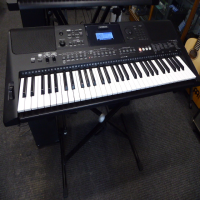 <p>The PSR-E463 is a great keyboard for both learners and players requiring arranger styles and a whole host of modern features.<br /></p><p>It has a 61-key touch responsive keyboard with powerful on-board speakers and easy-to-use professional functions like assignable Live Control knobs, Quick Sampling, Groove Creator and USB Audio Recorder.<br /><br />758 high quality voices including Sweet! and Cool! voices, with 48-note polyphony</p><p>Quick Sampling function - 5 sample (1 Normal type + 4 One shot/Loop type) Max 9.6 sec/sample</p><p>Groove Creator function - 35 grooves, 5 sections(4 main +1 Musical Climax)</p><p>The Registration Memory function allows you to save 4 x 8 panel settings for instant recall.</p><p>You can record your performances to USB Flash Drives. The USB TO DEVICE terminal on the instrument lets you load and save your settings and songs to a USB flash drive, as well as transfer data from your PC.</p><p>The PSR-E463 features audio transfer through the USB TO HOST terminal*. You can record your performance to your computer or smart device.<br /><br />Connecting to your iOS device adds a new dimension of MIDI control with apps.<br /><br />Connect an external audio player to the AUX IN jack and you can play along with your favourite tunes. The built-in, advanced Melody Suppressor lowers the volume of vocals and melody lines of the original recordings, leaving that part open for you to play or sing.<br /><br /><br /><br /><br /></p>