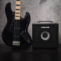Very compact and portable 50 watt bass guitar amp with built-in drum machine and looper which can be operated using the NMP-2 footswitch (included).&nbsp; This also features a DI out, Bluetooth connectivity, a downloadable app with lots of extra features including various different amp models, and more.