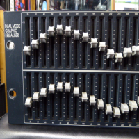 <p>Professional dual 30-band equaliser in a 3U rack format.</p><p>Filter Type: Constant-Q filters for consistent bandwidth.</p><p>Faders: 45mm faders with center detents for precise control.</p><p>Dual Mode: Switchable between Normal and Fine filter width settings.</p><p>Filters: Sweepable 18dB/octave high-pass filter (20Hz-250Hz).</p>