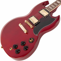 <p>High quality SG copy in cherry red finish with gold hardware.</p><p>RRP: &pound;449</p><p>Our Price: &pound;349</p>
